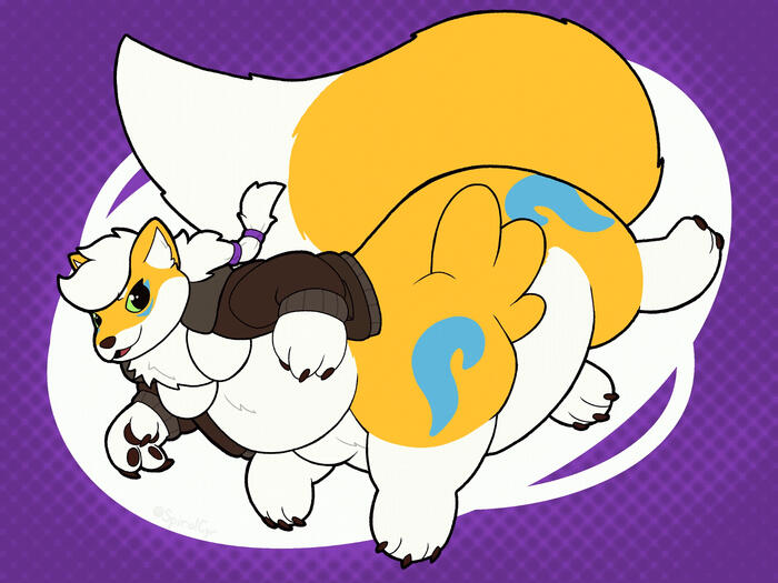 Feybeast Renamon-taur! (2025-02-02)